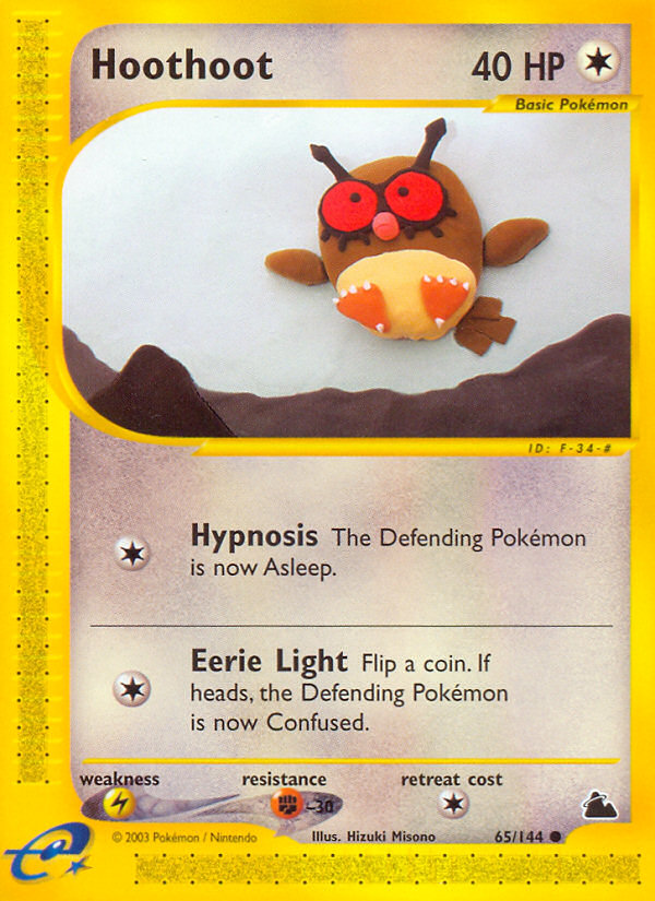 Hoothoot (65/144) [Skyridge] | Play N Trade Winnipeg