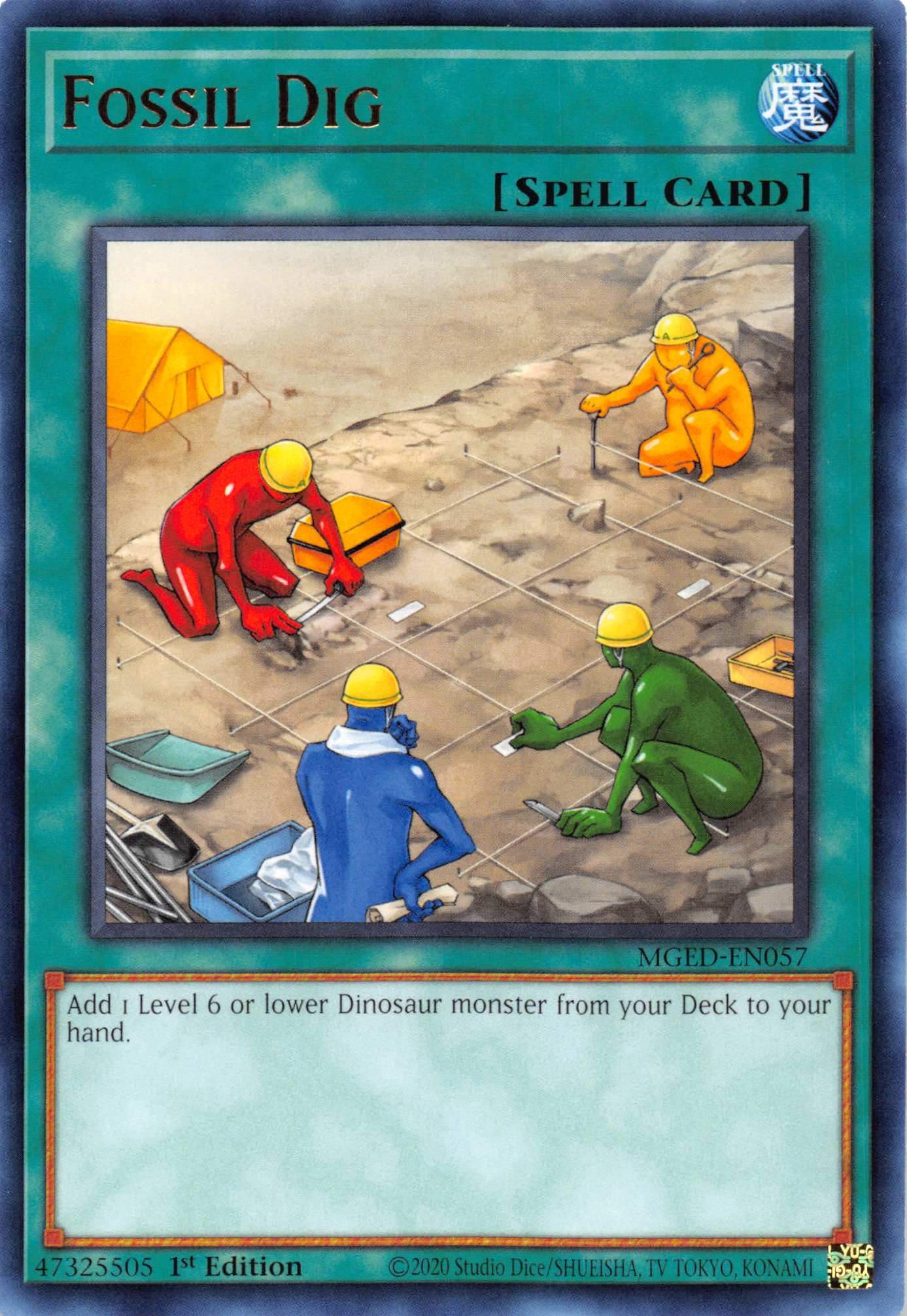 Fossil Dig [MGED-EN057] Rare | Play N Trade Winnipeg