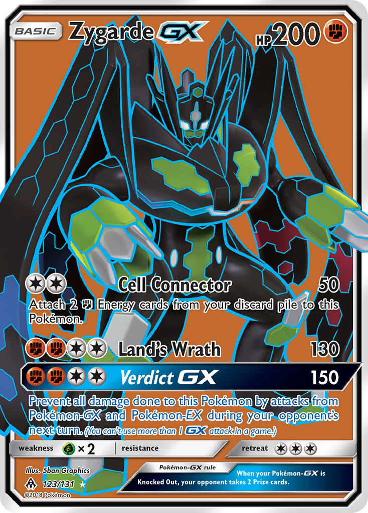 Zygarde GX (123/131) [Sun & Moon: Forbidden Light] | Play N Trade Winnipeg