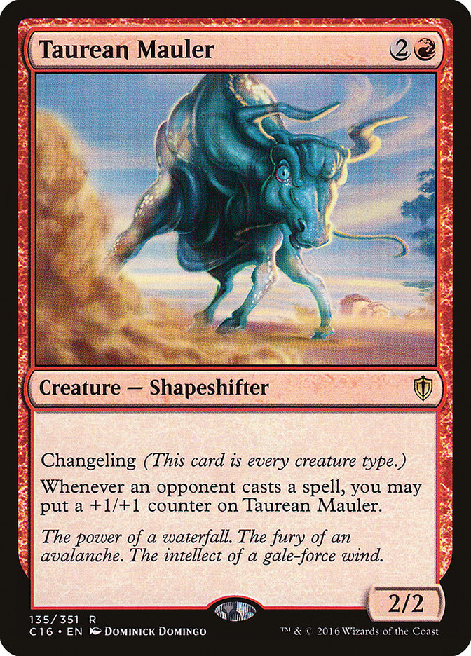 Taurean Mauler [Commander 2016] | Play N Trade Winnipeg