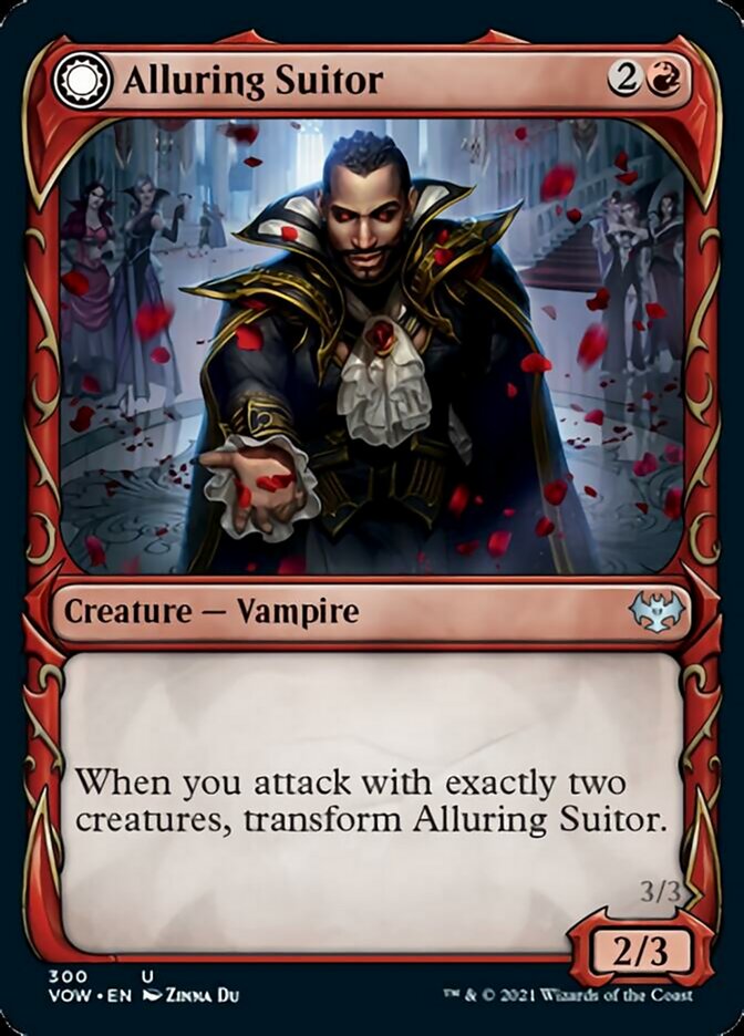 Alluring Suitor // Deadly Dancer (Showcase Fang Frame) [Innistrad: Crimson Vow] | Play N Trade Winnipeg