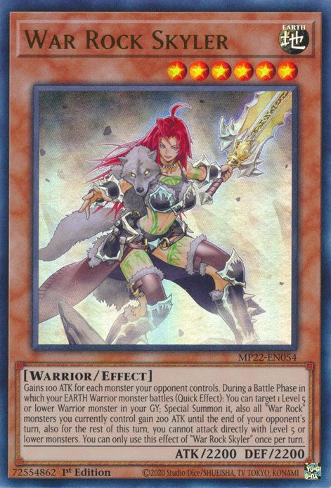 War Rock Skyler [MP22-EN054] Ultra Rare | Play N Trade Winnipeg