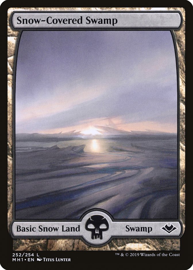 Snow-Covered Swamp [Modern Horizons] | Play N Trade Winnipeg