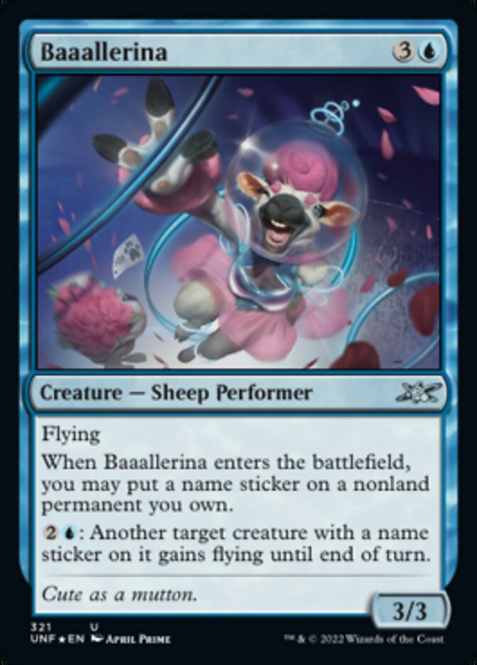 Baaallerina (Galaxy Foil) [Unfinity] | Play N Trade Winnipeg