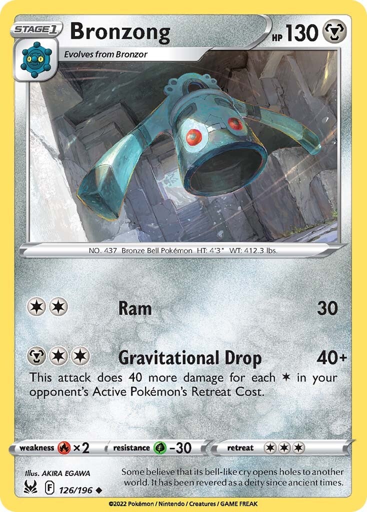 Bronzong (126/196) [Sword & Shield: Lost Origin] | Play N Trade Winnipeg