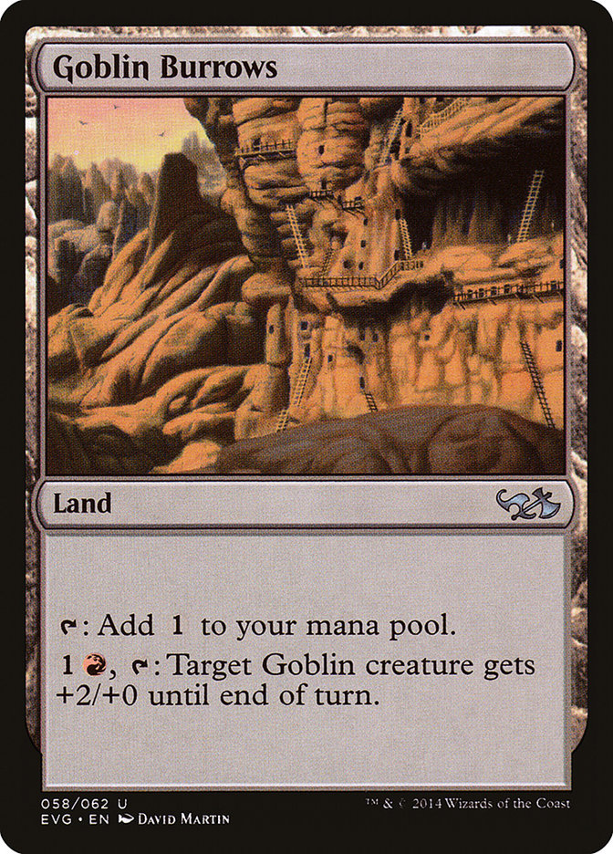 Goblin Burrows (Elves vs. Goblins) [Duel Decks Anthology] | Play N Trade Winnipeg