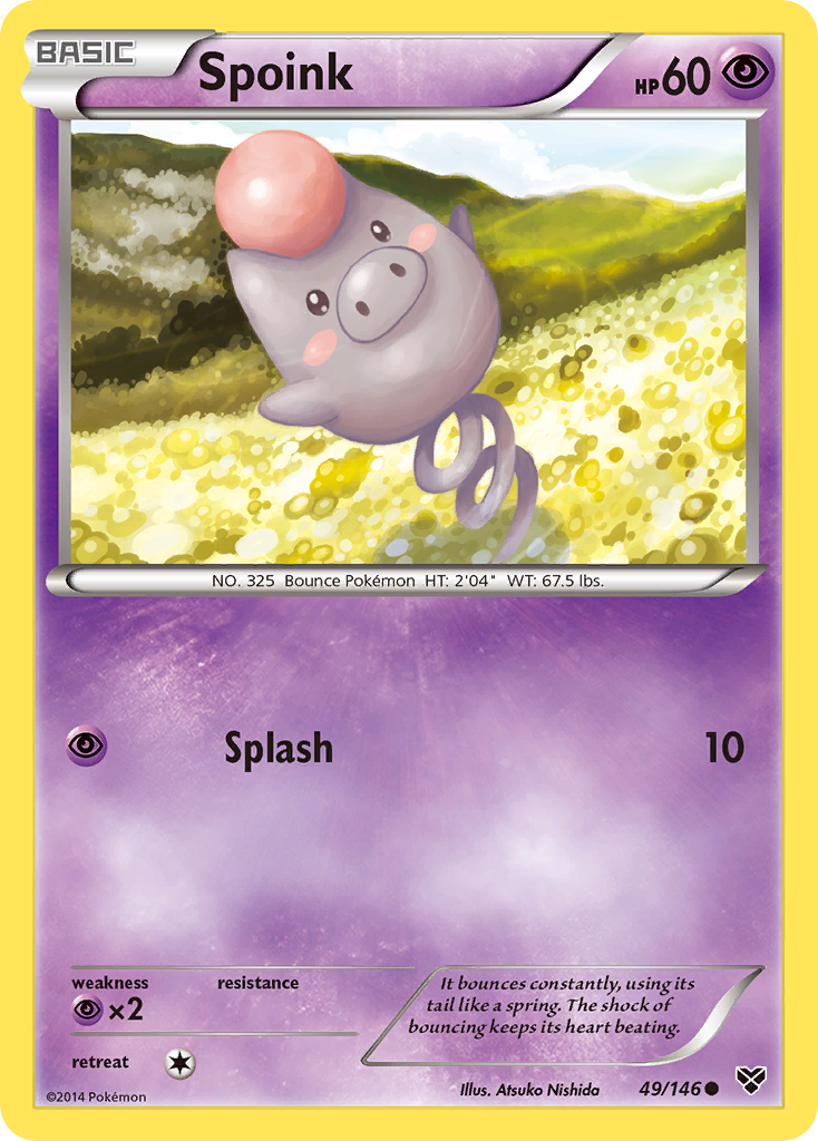 Spoink (49/146) [XY: Base Set] | Play N Trade Winnipeg