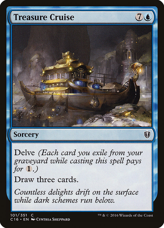 Treasure Cruise [Commander 2016] | Play N Trade Winnipeg