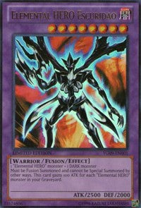 Elemental HERO Escuridao [YG09-EN001] Ultra Rare | Play N Trade Winnipeg