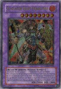 Gladiator Beast Heraklinos [TU02-EN000] Ultimate Rare | Play N Trade Winnipeg