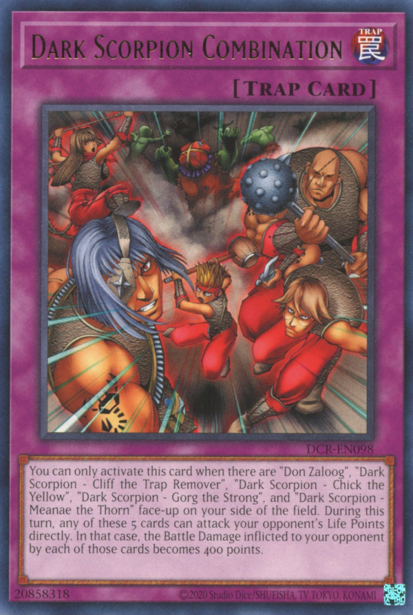 Dark Scorpion Combination [DCR-EN098] Rare | Play N Trade Winnipeg