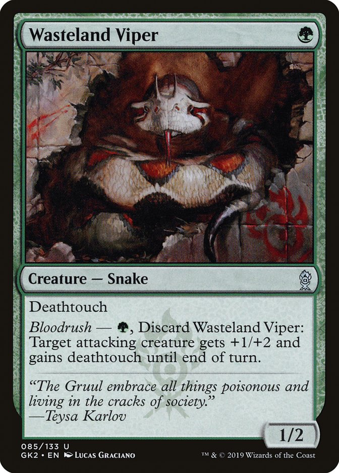 Wasteland Viper [Ravnica Allegiance Guild Kit] | Play N Trade Winnipeg