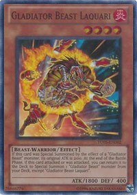 Gladiator Beast Laquari [TU05-EN002] Super Rare | Play N Trade Winnipeg