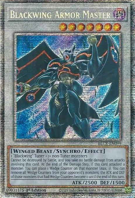 Blackwing Armor Master [BLCR-EN099] Starlight Rare | Play N Trade Winnipeg