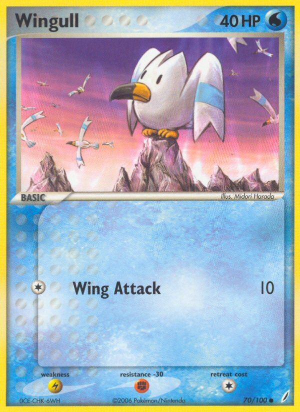 Wingull (70/100) [EX: Crystal Guardians] | Play N Trade Winnipeg