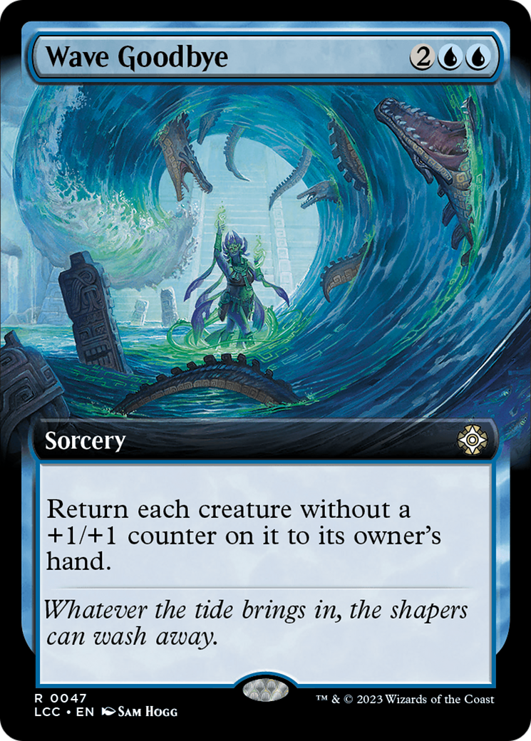 Wave Goodbye (Extended Art) [The Lost Caverns of Ixalan Commander] | Play N Trade Winnipeg