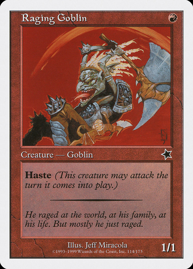 Raging Goblin [Starter 1999] | Play N Trade Winnipeg