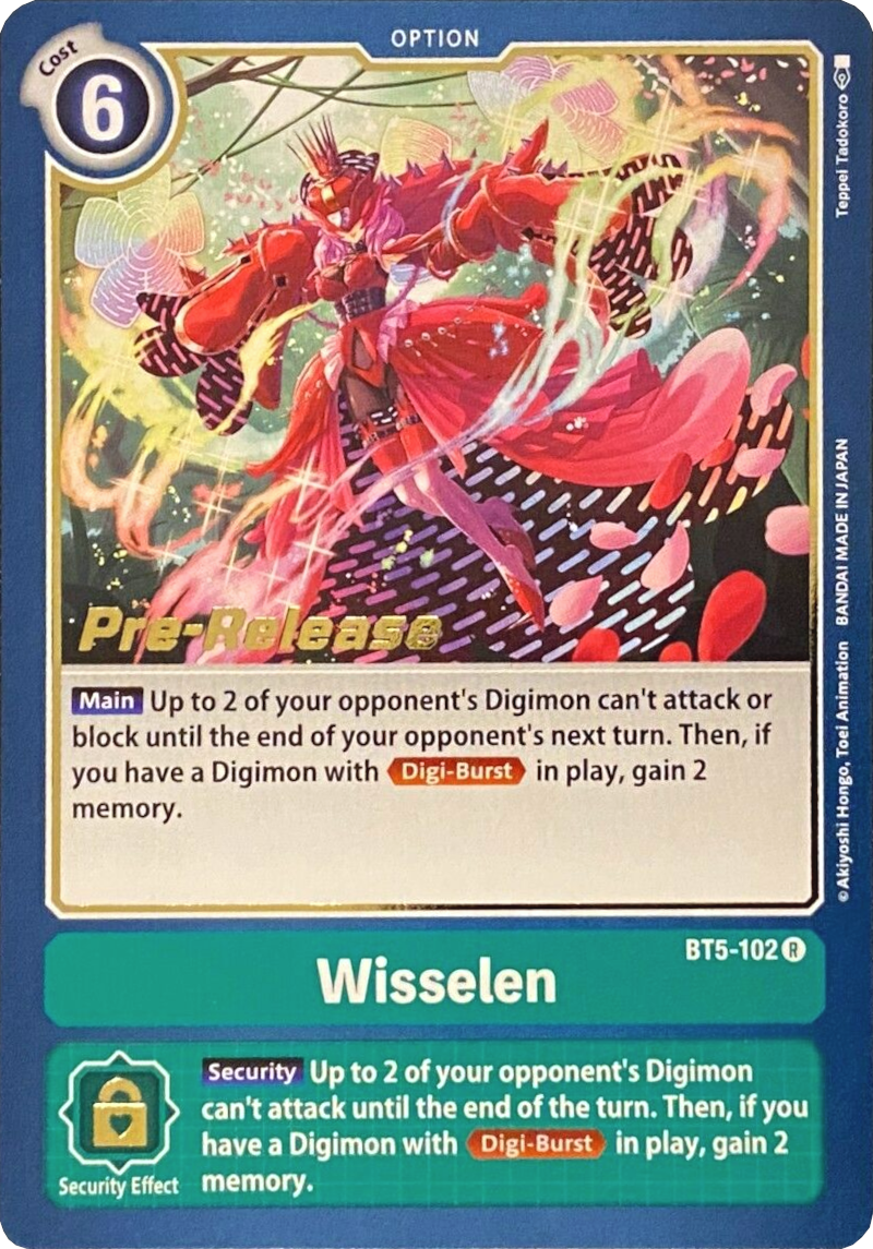 Wisselen [BT5-102] [Battle of Omni Pre-Release Promos] | Play N Trade Winnipeg