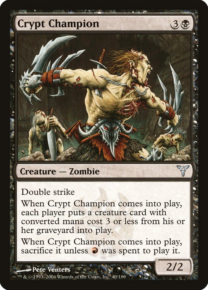 Crypt Champion [Dissension] | Play N Trade Winnipeg