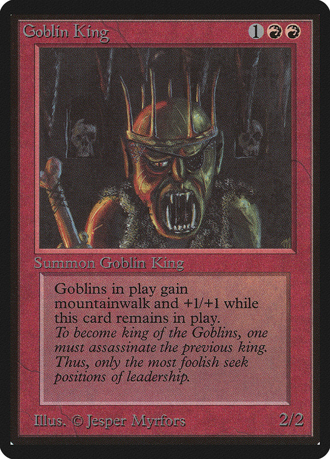 Goblin King [Limited Edition Beta] | Play N Trade Winnipeg