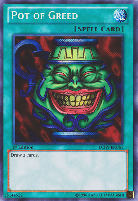 Pot of Greed [LCJW-EN061] Secret Rare | Play N Trade Winnipeg