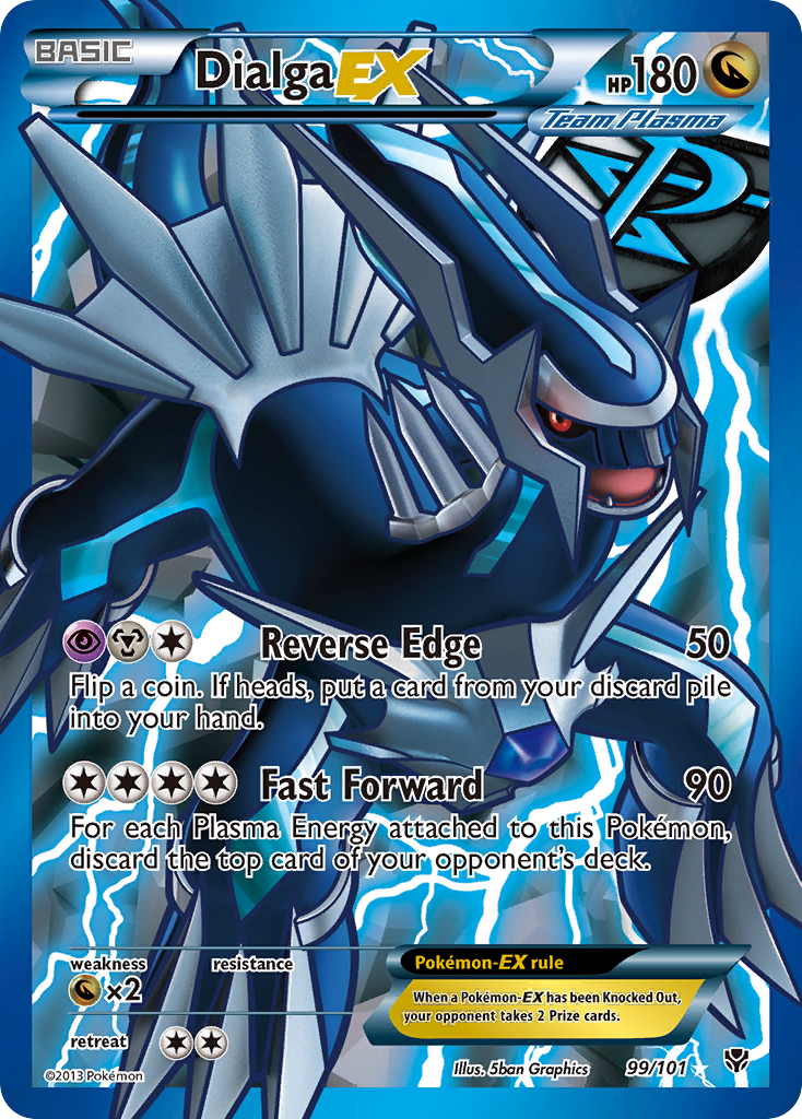 Dialga EX (99/101) [Black & White: Plasma Blast] | Play N Trade Winnipeg