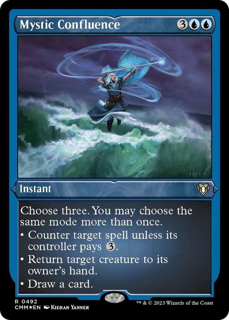 Mystic Confluence (Foil Etched) [Commander Masters] | Play N Trade Winnipeg