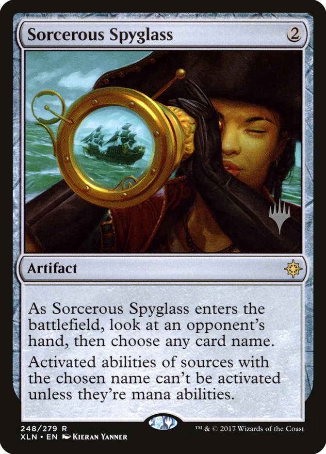 Sorcerous Spyglass (Promo Pack) [Ixalan Promos] | Play N Trade Winnipeg