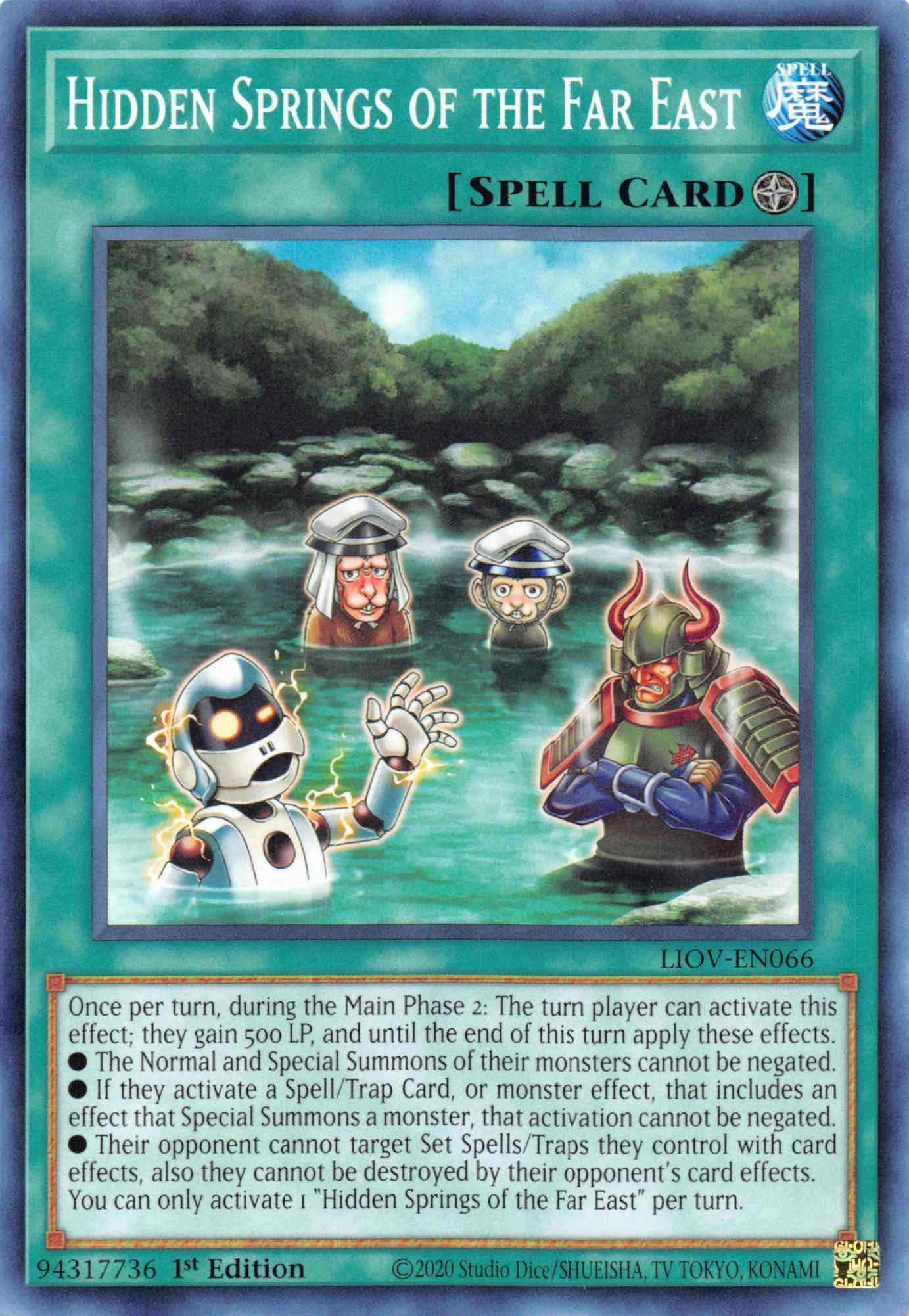Hidden Springs of the Far East [LIOV-EN066] Common | Play N Trade Winnipeg