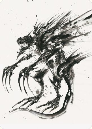 Phyrexian Obliterator Art Card [Phyrexia: All Will Be One Art Series] | Play N Trade Winnipeg