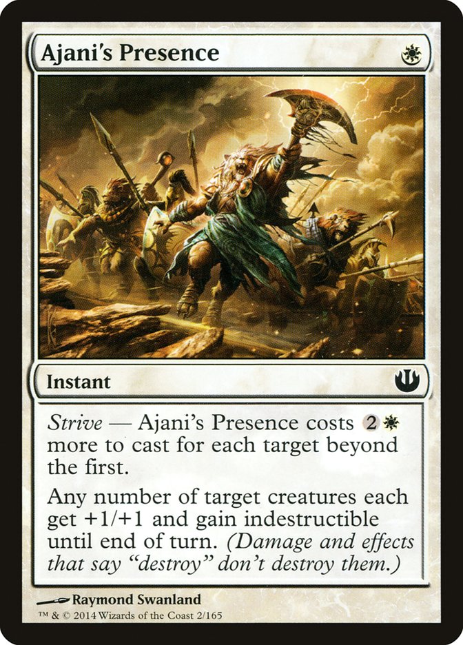 Ajani's Presence [Journey into Nyx] | Play N Trade Winnipeg