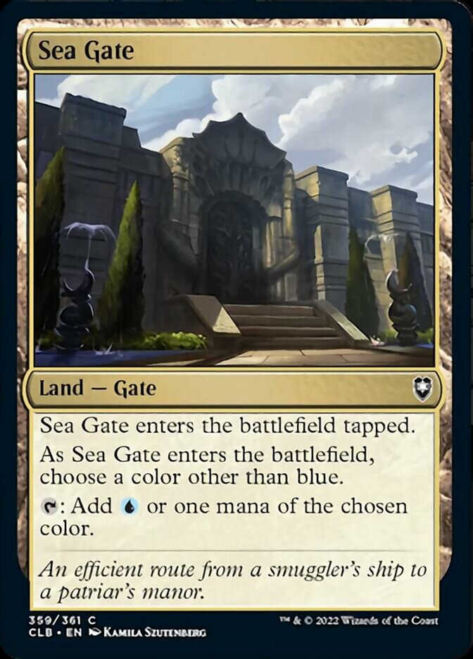 Sea Gate [Commander Legends: Battle for Baldur's Gate] | Play N Trade Winnipeg