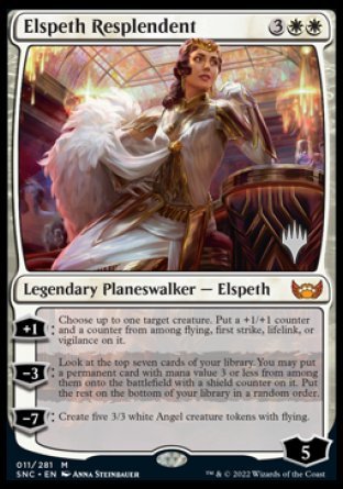 Elspeth Resplendent (Promo Pack) [Streets of New Capenna Promos] | Play N Trade Winnipeg