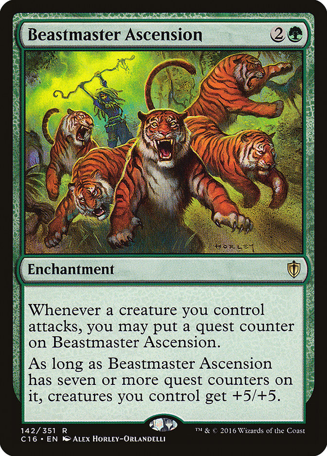 Beastmaster Ascension [Commander 2016] | Play N Trade Winnipeg