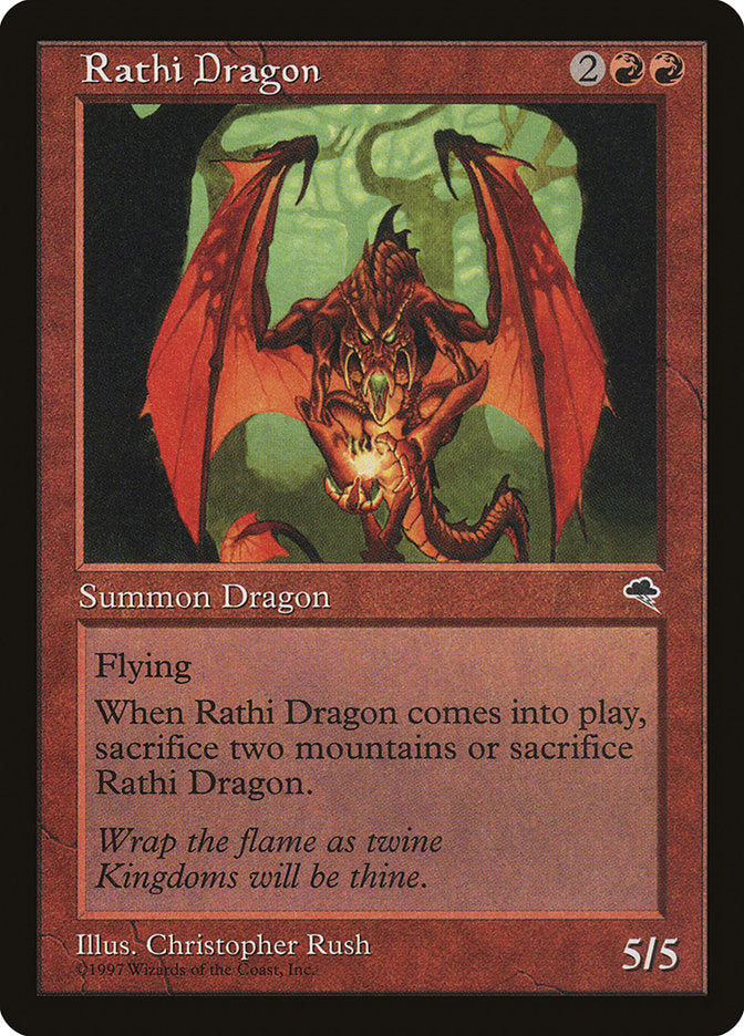 Rathi Dragon [Tempest] | Play N Trade Winnipeg