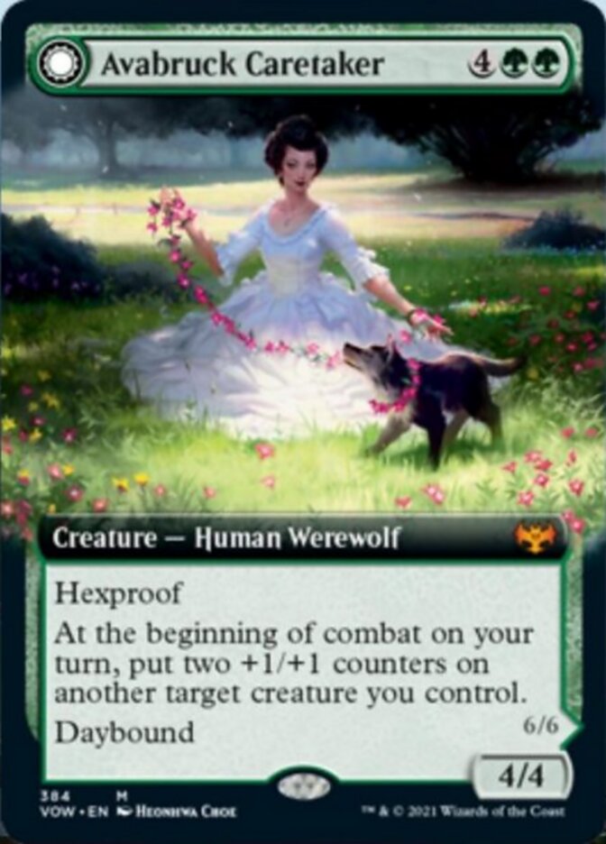 Avabruck Caretaker // Hollowhenge Huntmaster (Extended) [Innistrad: Crimson Vow] | Play N Trade Winnipeg