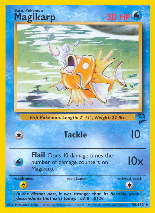 Magikarp (50/130) [Base Set 2] | Play N Trade Winnipeg