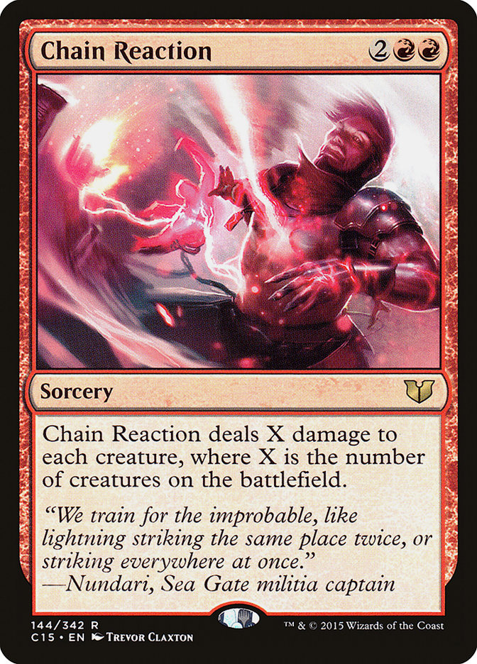 Chain Reaction [Commander 2015] | Play N Trade Winnipeg