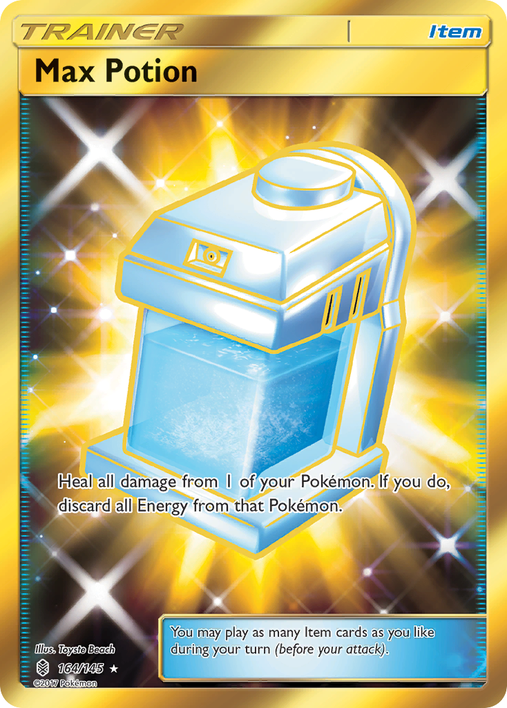 Max Potion (164/145) [Sun & Moon: Guardians Rising] | Play N Trade Winnipeg