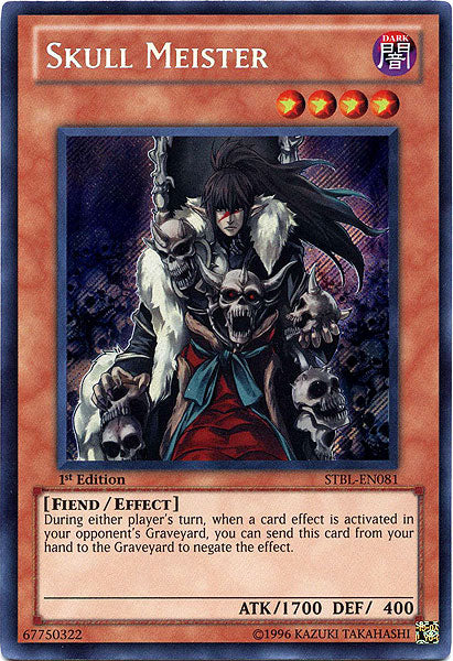 Skull Meister [STBL-EN081] Secret Rare | Play N Trade Winnipeg