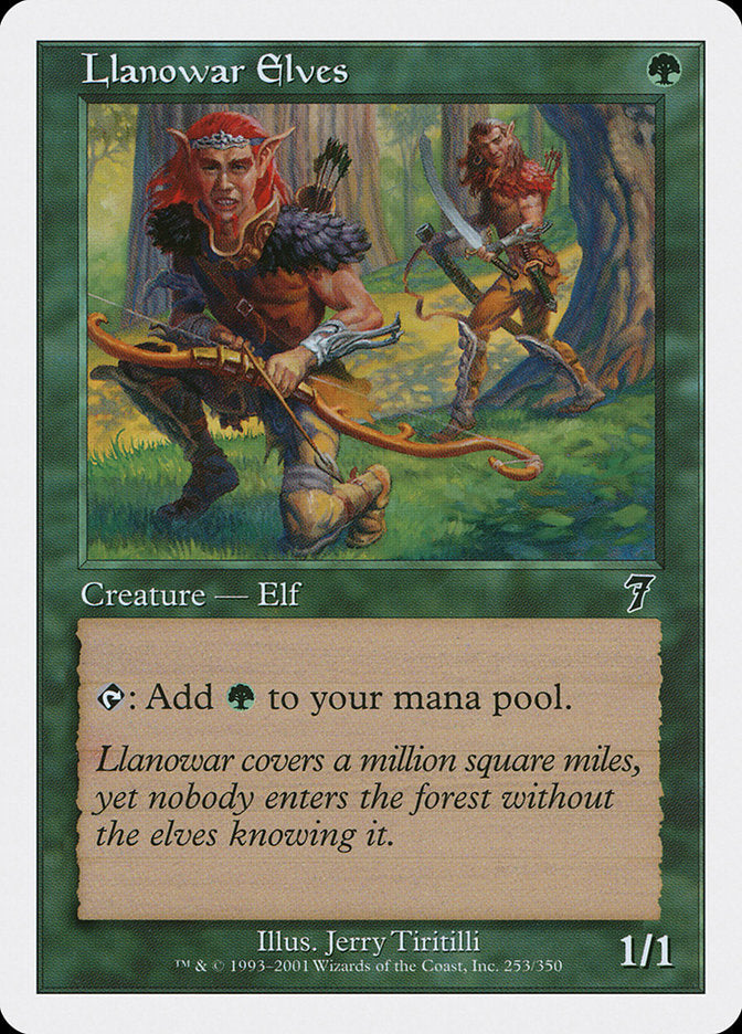 Llanowar Elves [Seventh Edition] | Play N Trade Winnipeg