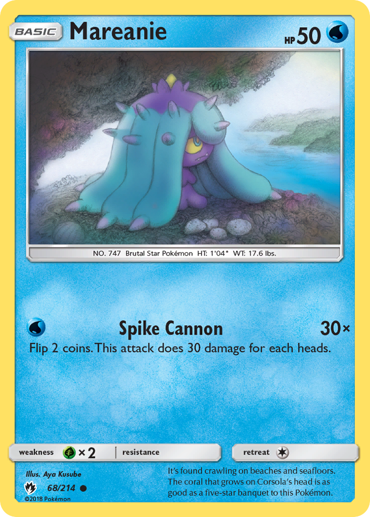 Mareanie (68/214) [Sun & Moon: Lost Thunder] | Play N Trade Winnipeg