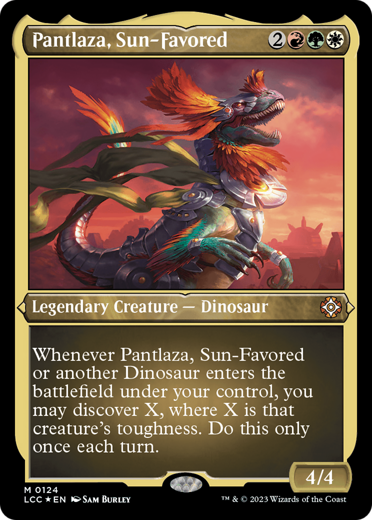 Pantlaza, Sun-Favored (Display Commander) [The Lost Caverns of Ixalan Commander] | Play N Trade Winnipeg