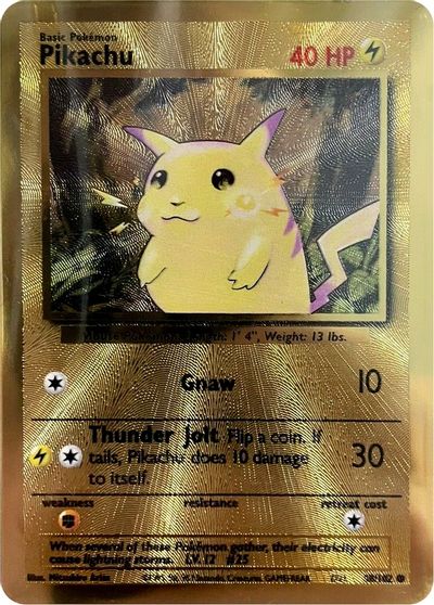 Pikachu (58/102) (Celebrations Metal Card) [Celebrations: 25th Anniversary] | Play N Trade Winnipeg