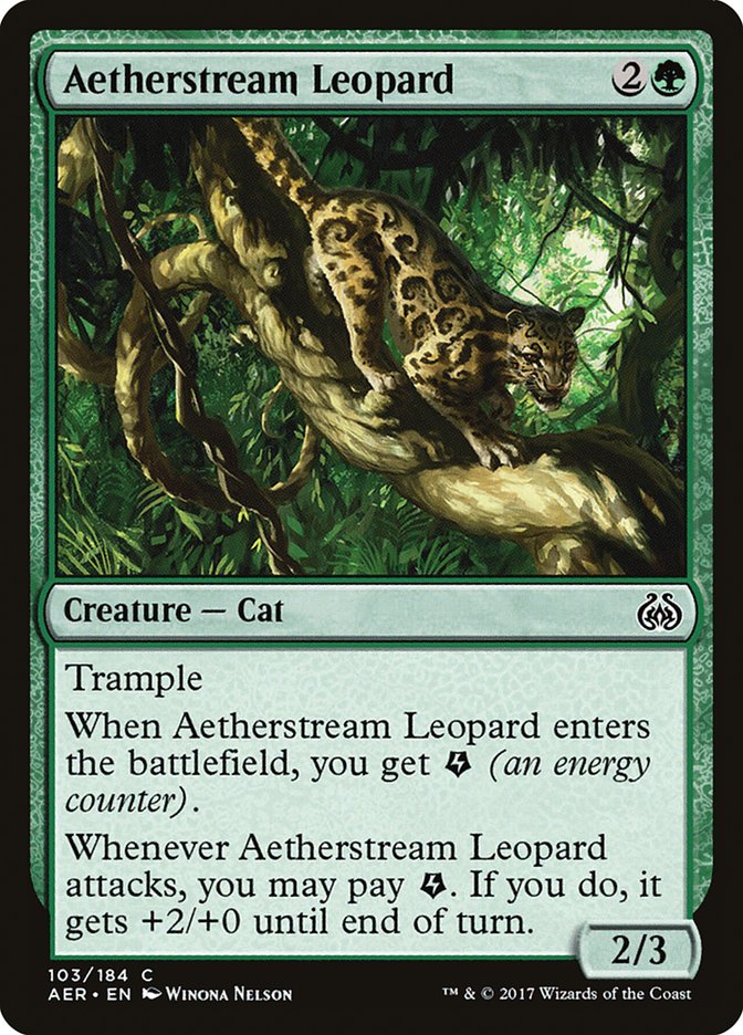 Aetherstream Leopard [Aether Revolt] | Play N Trade Winnipeg