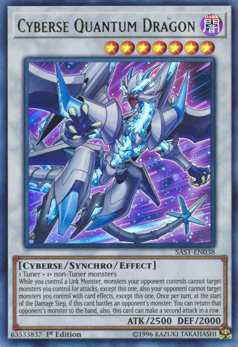 Cyberse Quantum Dragon [SAST-EN038] Ultra Rare | Play N Trade Winnipeg