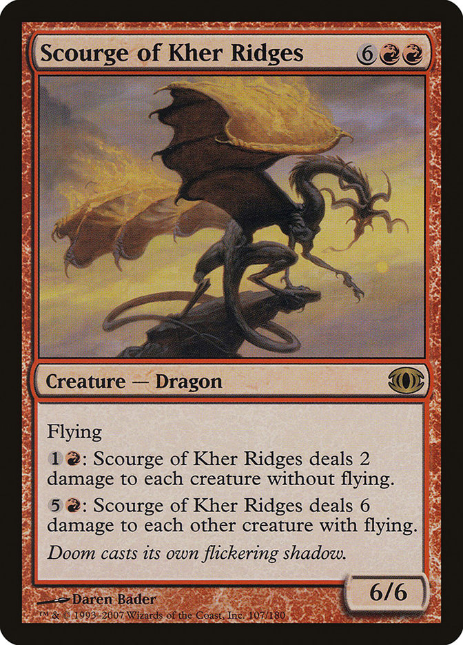 Scourge of Kher Ridges [Future Sight] | Play N Trade Winnipeg