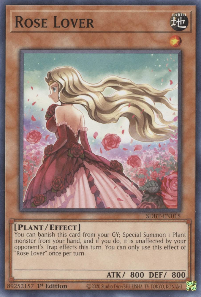 Rose Lover [SDBT-EN015] Common | Play N Trade Winnipeg