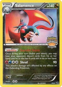 Salamence (8/20) (Regional Championship Promo Staff) [Black & White: Dragon Vault] | Play N Trade Winnipeg