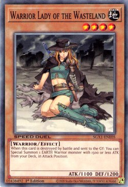 Warrior Lady of the Wasteland [SGX1-ENE05] Common | Play N Trade Winnipeg